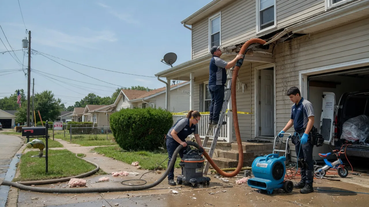 Water Damage Restoration in Paxico, KS near me